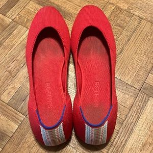 Rothys red flats